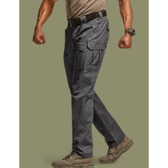 Men's 36 X 32 CQR Flex Ripstop Utility Cargo Hiking Tactical Pants - Picture 3 of 15